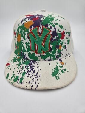 American Needle NY Yankees Graffiti Hat 7 1/2 Pro Model Cooperstown